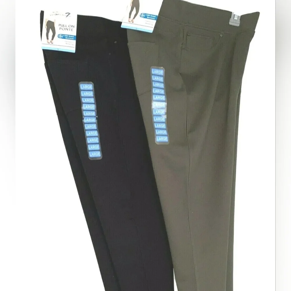 Seven Pull On Ponte Four Way Stretch Leggings - Picture 4 of 5